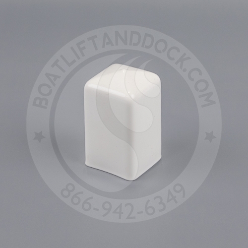 1-1/2" Square Rubber Cap