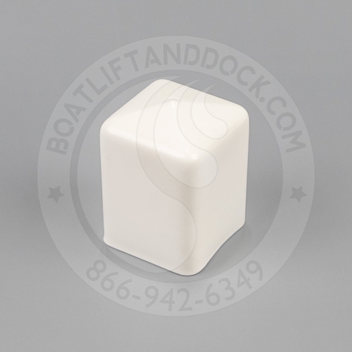 2" Square Rubber Cap
