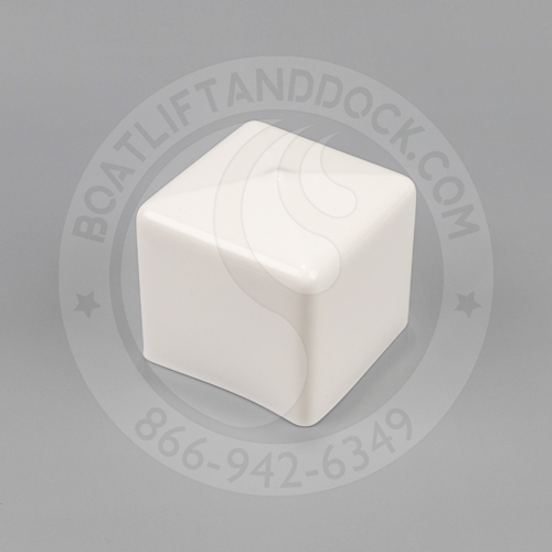 3" x 3" Square Rubber Cap