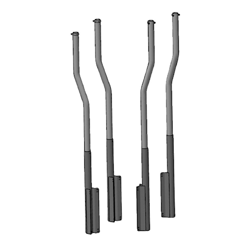 ShoreStation Revolution 108" Offset Canopy Post Bu