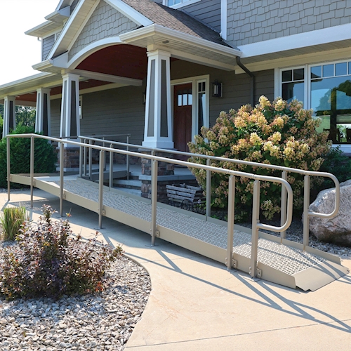 QRamp Modular Accessibility Ramp System with Thru 