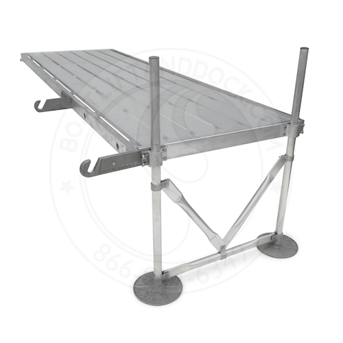 Alumidock 32" x 8 Center End Section