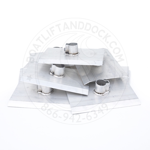 14" x 10" Aluminum Base Pad - 20 Pack