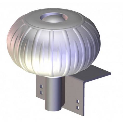 12" Dock Wheel - Straight Mount