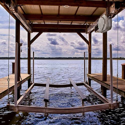 4000 lb Flex Power Boat House Lift