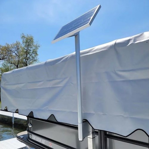 Boat Lift Solar Charging System 20 Watt for 12v System