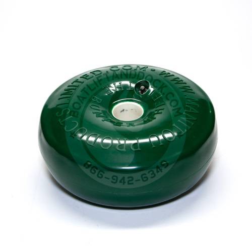 Green Dock Bumper Wheel