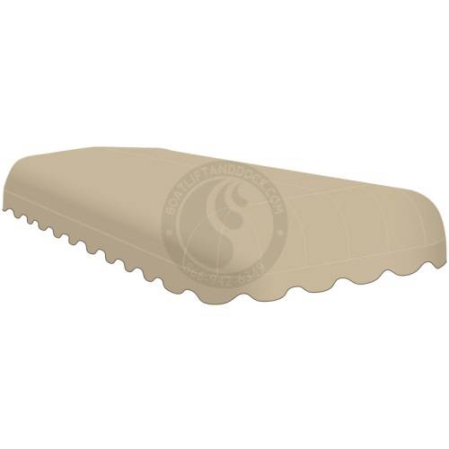 OPEN BOX: 24 x 120" HarborMaster Shelter Rite Cover-Round End - Charcoal