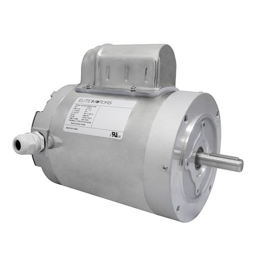 Elite 1 HP Stainless Steel C-Face Boat Lift Motor