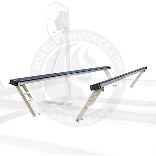 Craftlander 10 Aluminum & Vinyl SKI Hull Bunks