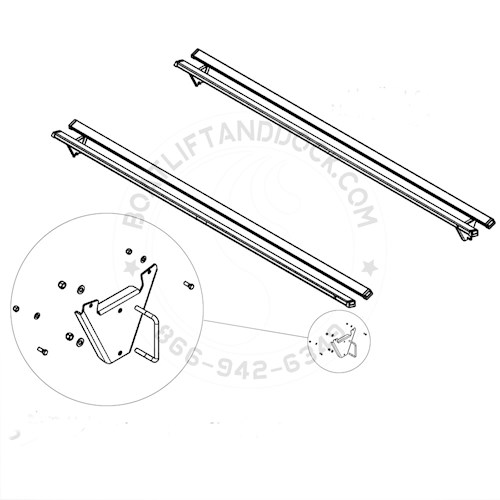 Shore Station HA0173 Pontoon Support Kit