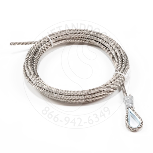 LSP Front Cable - Stainless Looped End (21003)