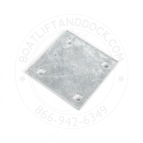 Standard Duty Wood Dock Backer Plate H-B