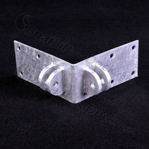 Standard Duty Wood Dock Outside Corner Double Female H-OCFF