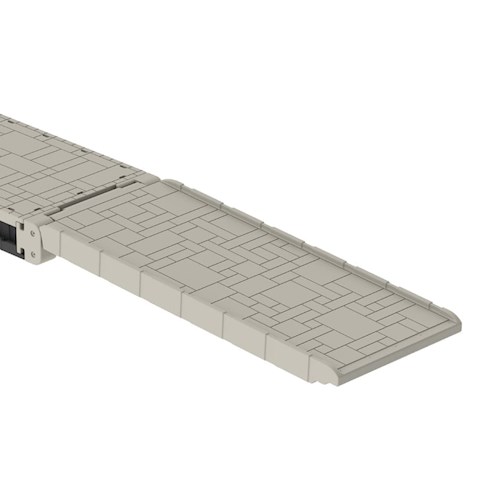 Wave Armor - 128" Wave Dock Ramp with Hinge