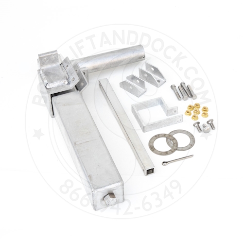 ShoreMaster Super Shallow Depth Dock Screw Leg for