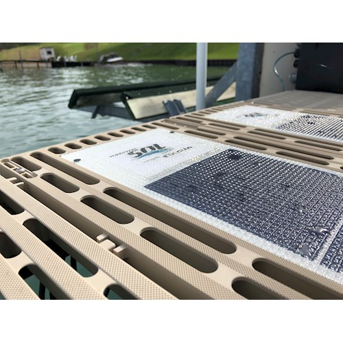 Thru Flow 48" x 12" Sol Series 24W Solar Decking P