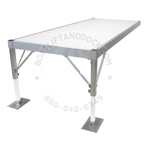 LS4 - 4x12 Dock Section with Aluminum Decking
