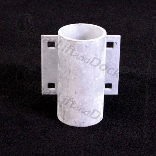 Standard Duty Wood Dock 3" Pipe Holder P-3