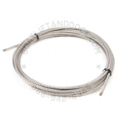 Stainless Steel Cable 1/4" x 24