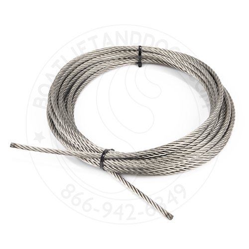 Hewitt 5/16" x 43 Stainless Steel Cable - L1C435