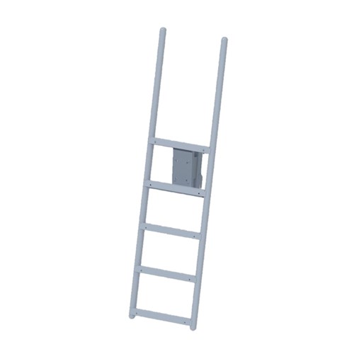 ShoreStation 5 Step Dock Ladder - Gray
