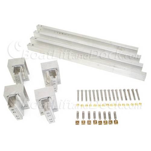 ShoreMaster Straight Rack Pontoon Guide On Set