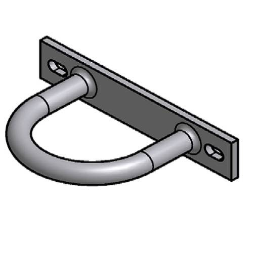 5" Bar Style Pile Hoop - No Roller