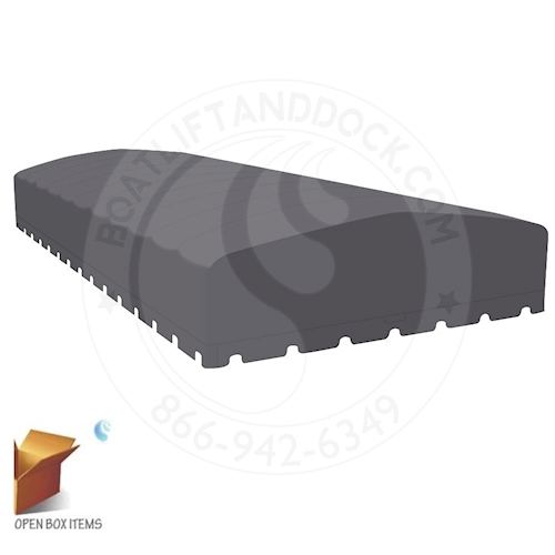 OPEN BOX: 30 x 115" Daka Hydrofend Cover - Charcoa