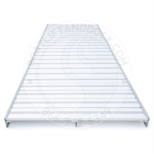 4 x 12 Anodized Aluminum Boardwalk Dock Section