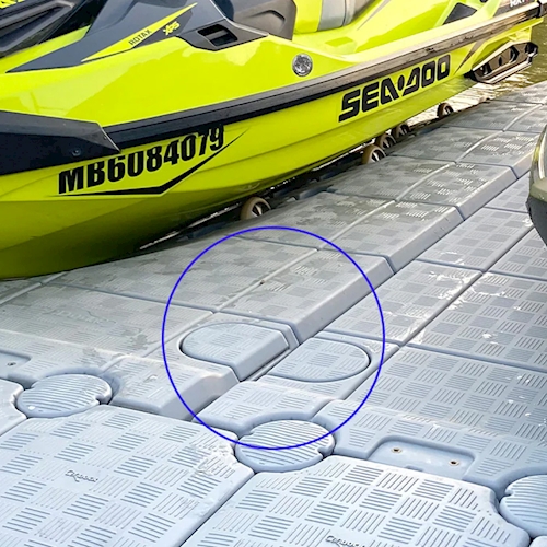 CANDOCK HOLE CAP FOR JETROLL GRAY - B0366