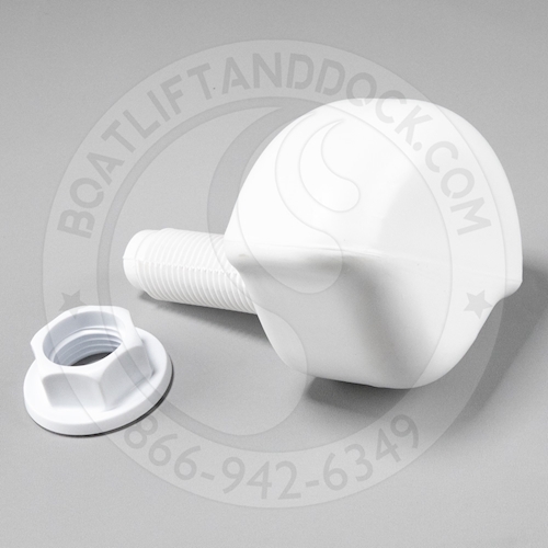 BUMPER WHITE (WHITE NUT INCLUDED)