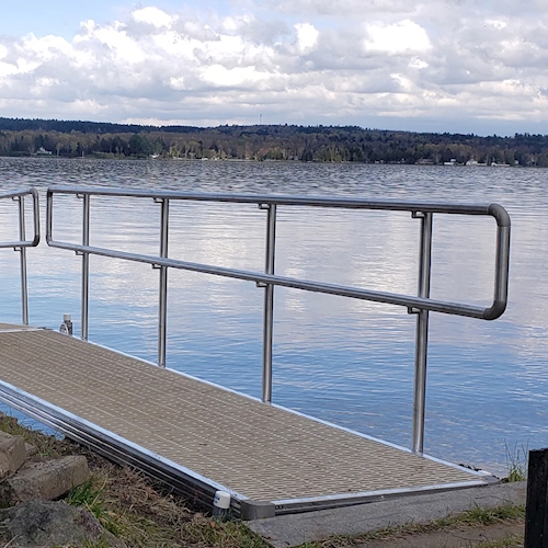 CANDOCK MODULAR RAILINGS, ONE SIDE, 12FT LONG - B0