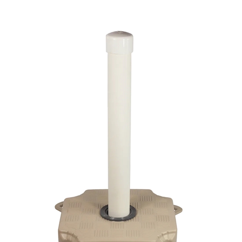 CANDOCK PVC WHITE PIPE OF 3-1/2", /FT - A0082