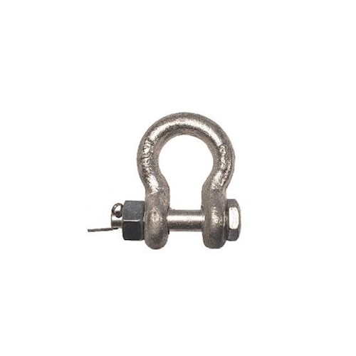 CANDOCK SHACKLE SAFETY BOLT BOW GALVANIZED STEEL, 