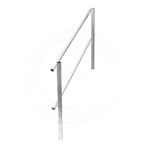 Handrail Kit for 6 Step Aluminum Titan Dock Stair