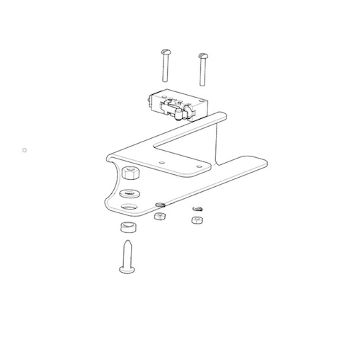 ShoreStation EDS Backwind Bracket with Micro Switc