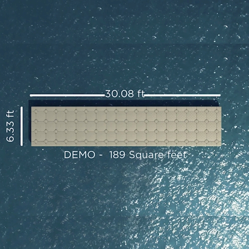 CanDock 6 x 30 Straight Dock - 189 sq. ft.