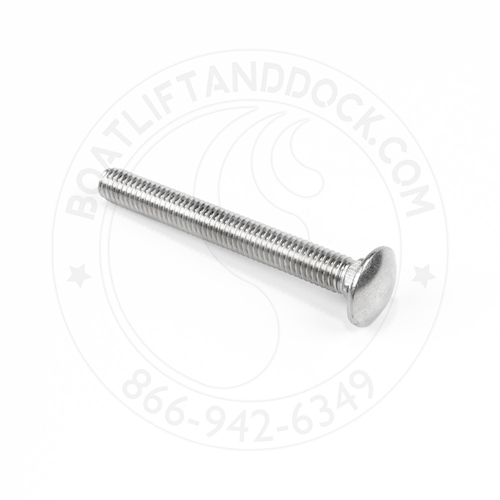 ShoreStation 3/8"-16 x 5" Stainless Carriage Bolt 