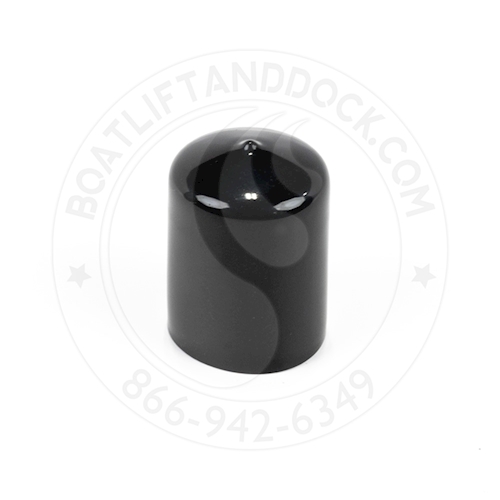 Dock Post Cap - 1-1/2" - Black