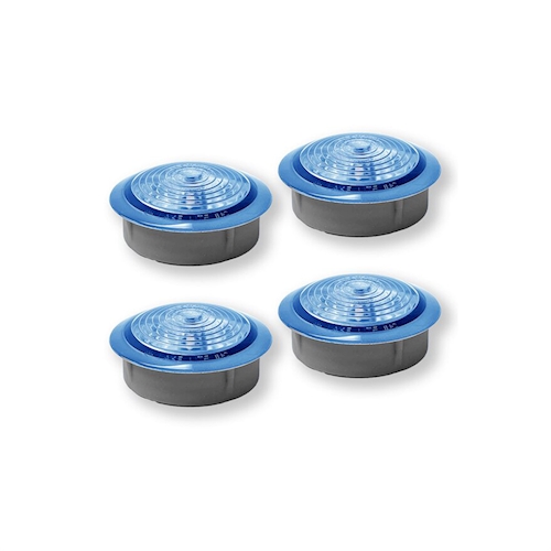 Solar Dot Lights for FLOE Docks - Blue -4 Pack