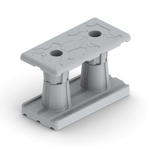 Wave Armor SLX Port to Port Connection Kit - Gray