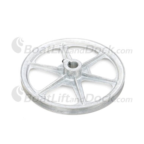 10" Boat Hoist Motor Drive Pulley