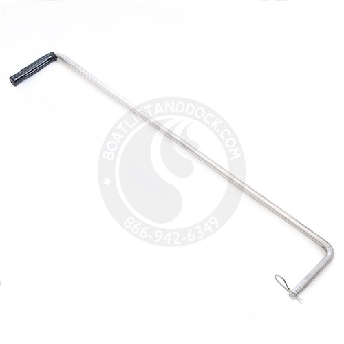 ShoreStation - A141 - Aluminum Rod With Black Plas