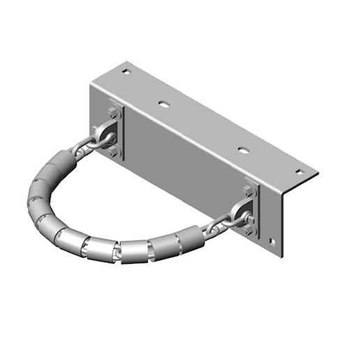 12" Light Chain Pile Guide