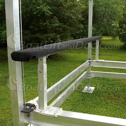 CraftLander Fully Carpeted Guides for 6000lb Boat Lifts