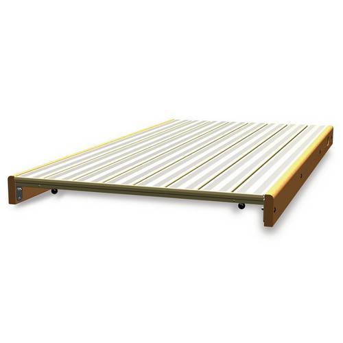 Aluminum Cedar Dock Section