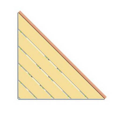 Aluminum Cedar Dock Section