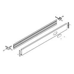 Aluminum &amp; EON 4 End Board DA-0065