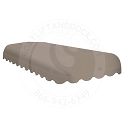 ShoreMaster 30 x 120" Hydrofend Bronze Taupe Canopy Cover - SMR30120-HF-BT ShoreMaster Hydrofend Bronze Taupe Canop
